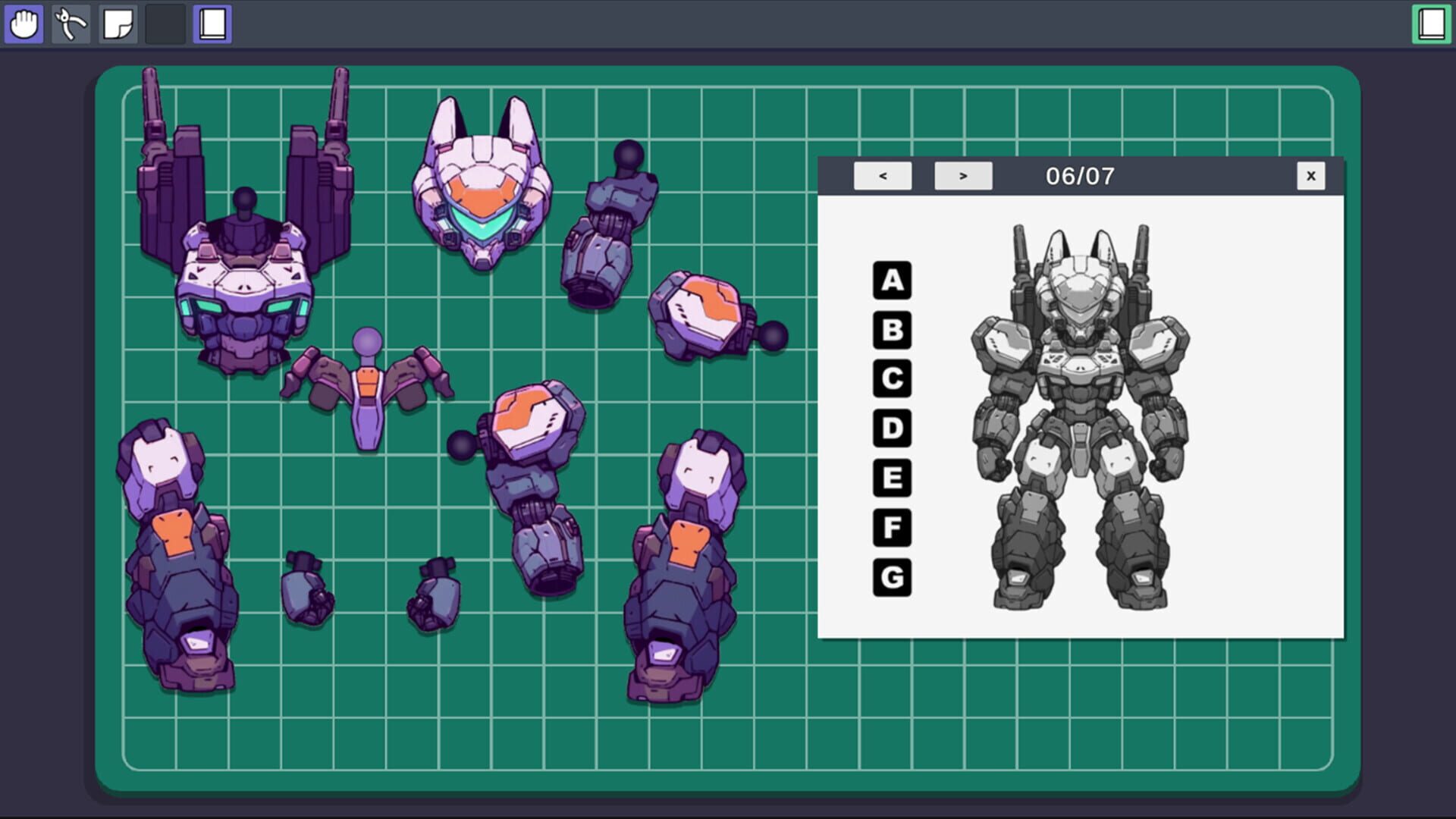 Screenshot for Mech Builder