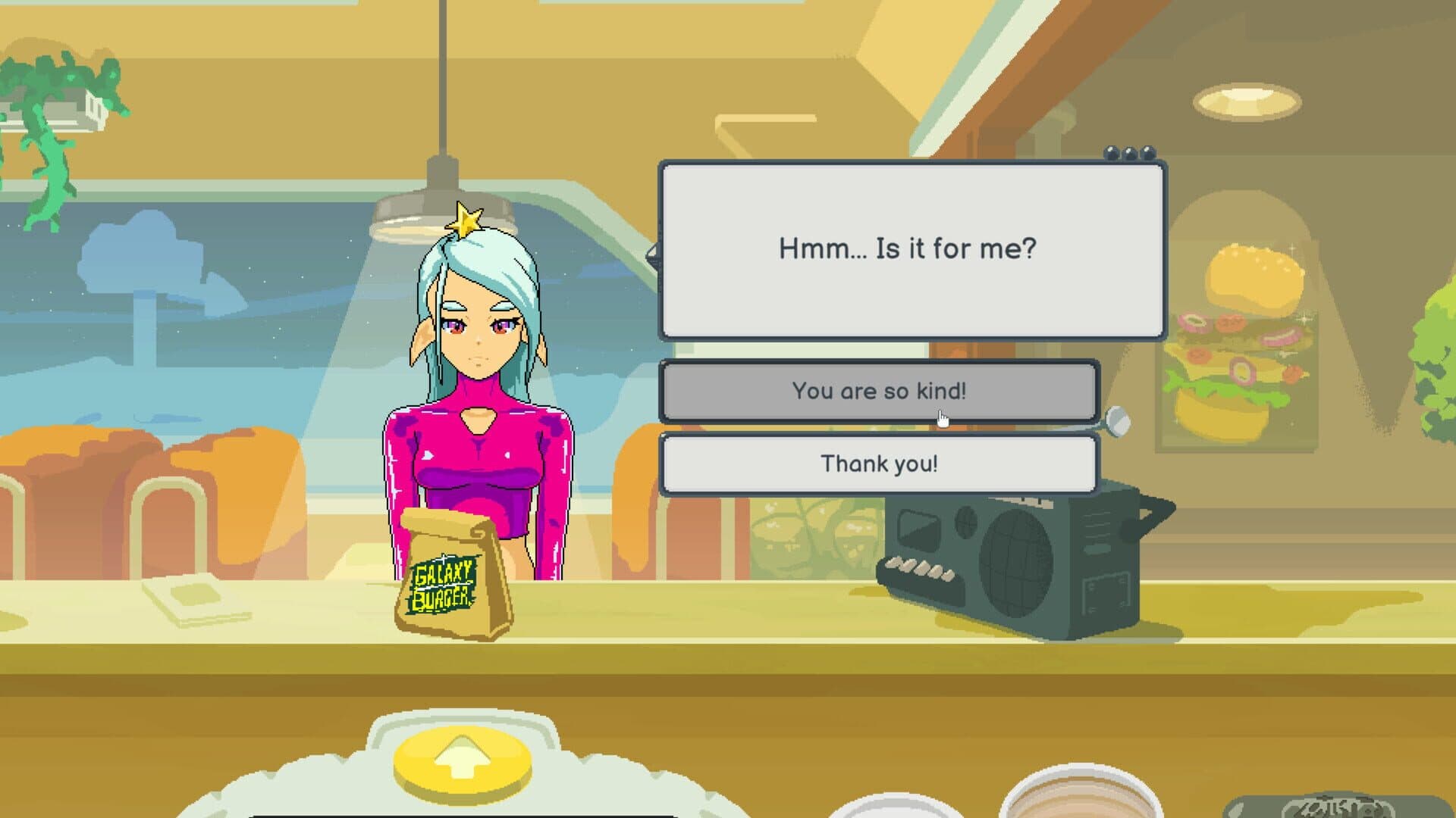 Screenshot for Galaxy Burger