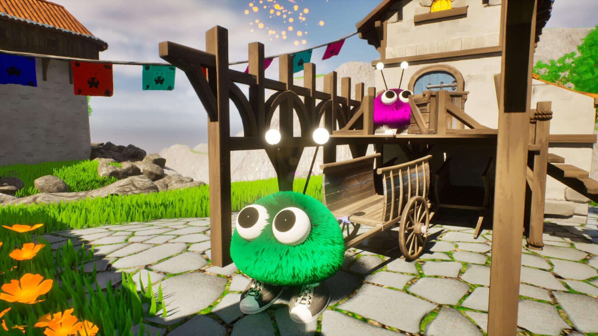 Screenshot for Fluff's Adventure: A Tale of Fur and Steel