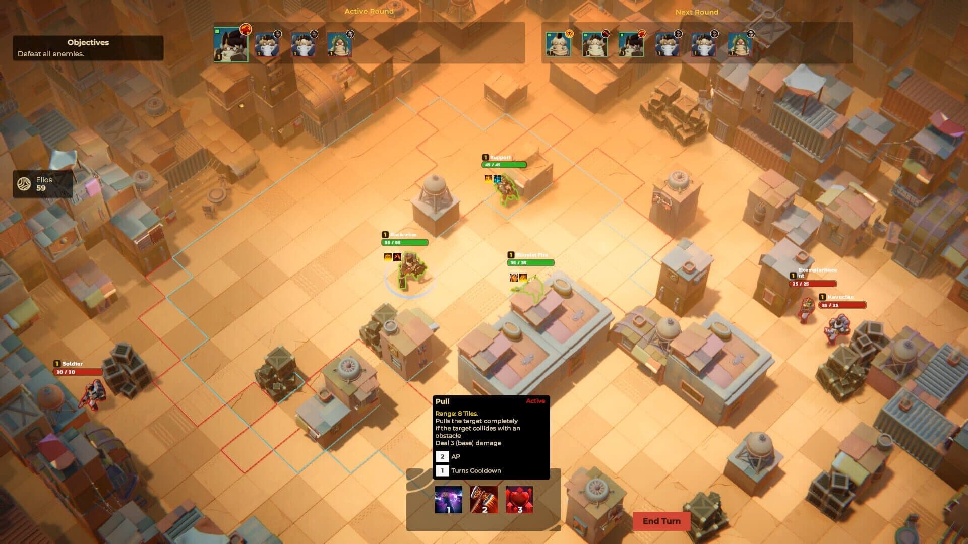 Screenshot for Dunebound Tactics