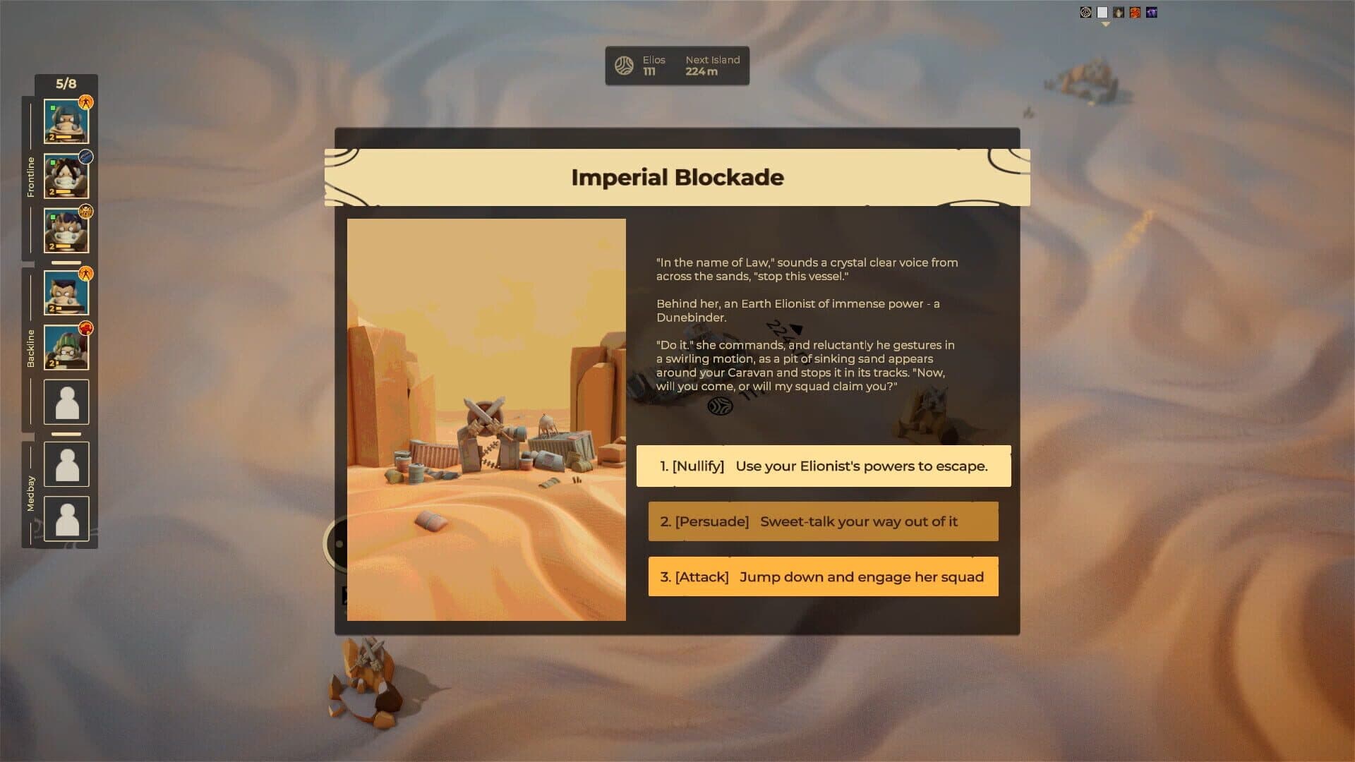 Screenshot for Dunebound Tactics