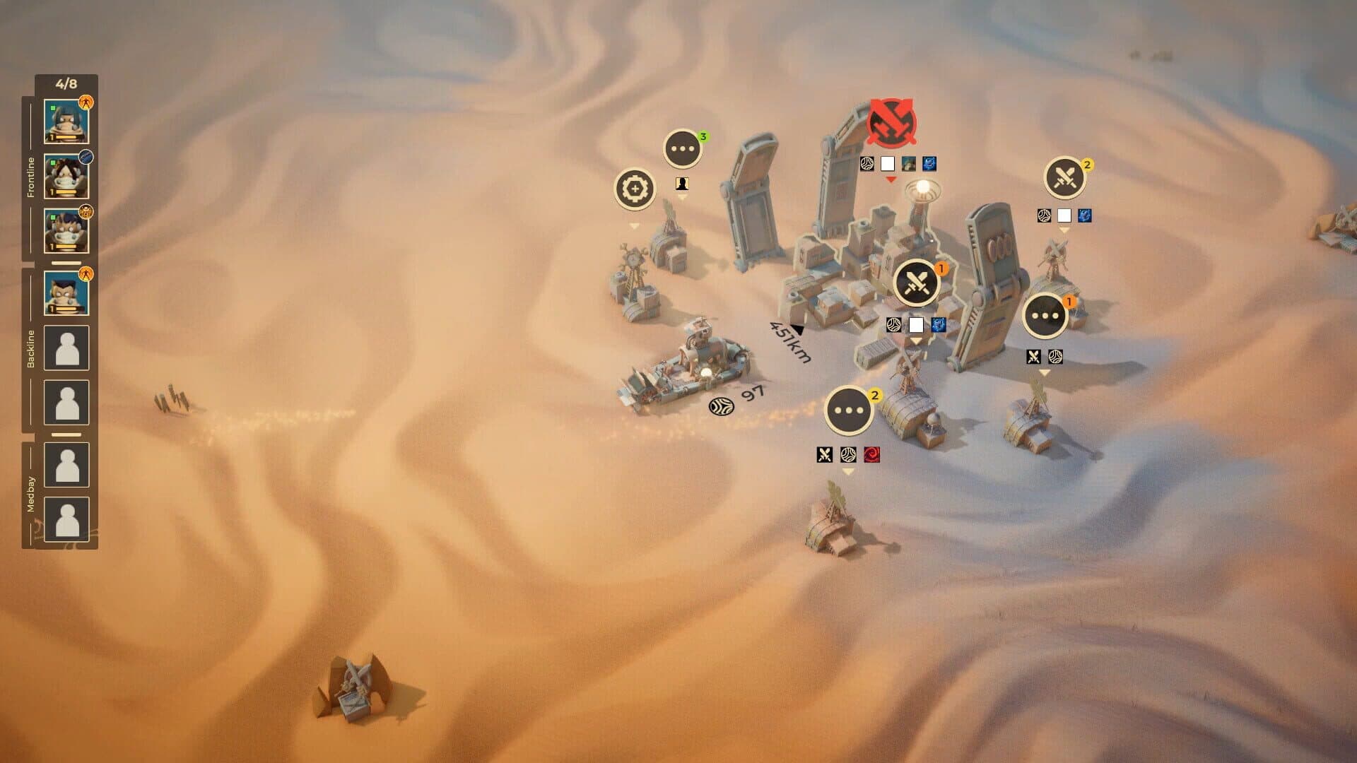 Screenshot for Dunebound Tactics