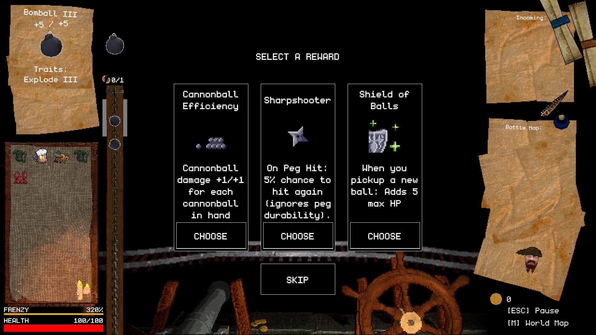 Screenshot for Dwarrf: A Pinball Roguelike