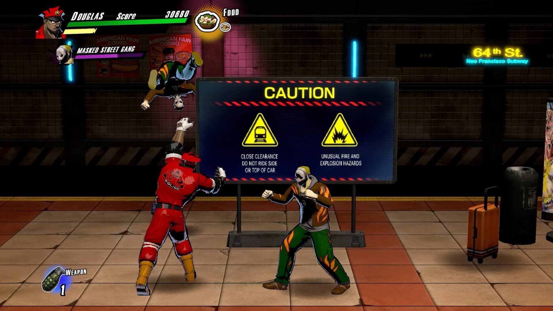 Screenshot for Rushing Beat X: Return of Brawl Brothers