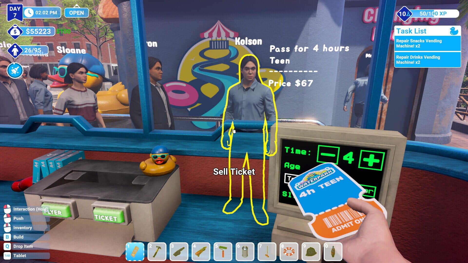 Screenshot for Waterpark Simulator