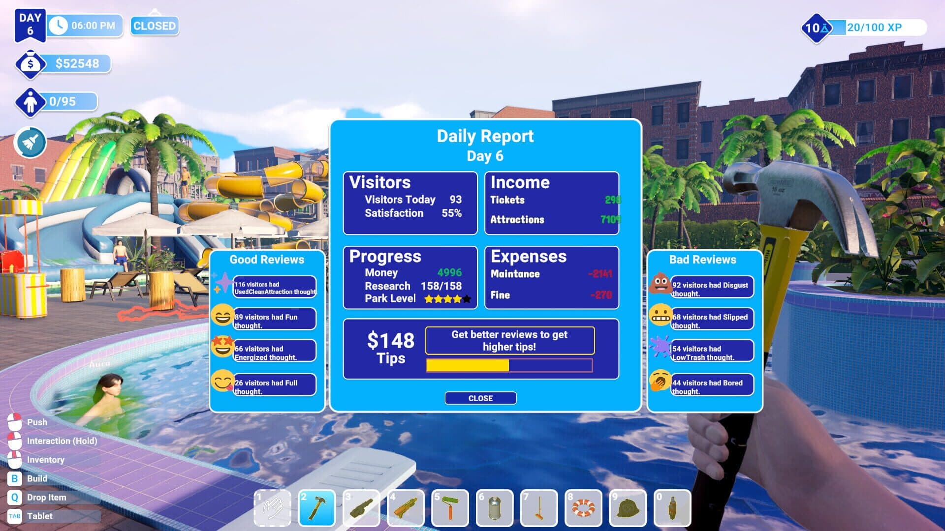 Screenshot for Waterpark Simulator