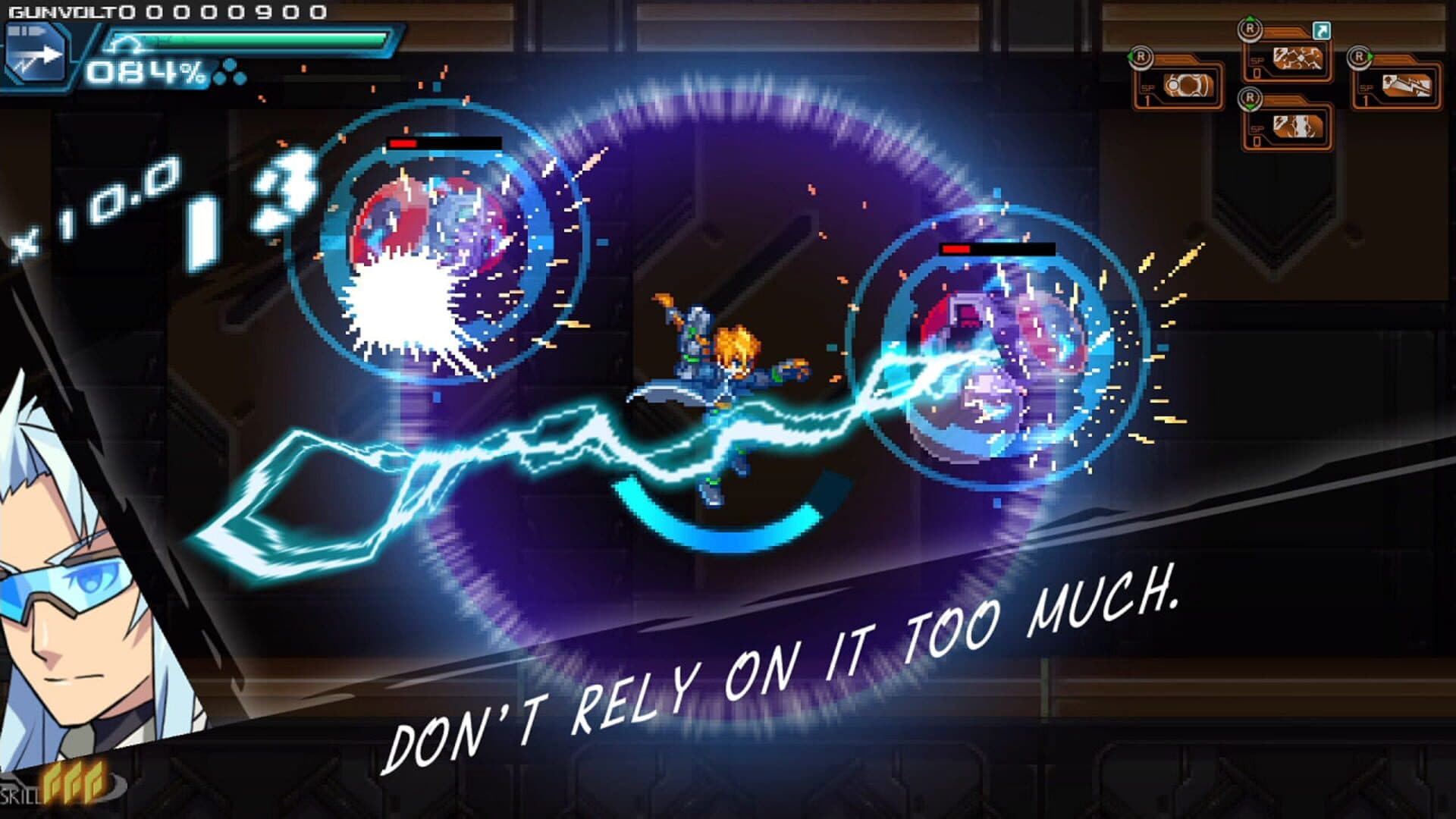 Screenshot for Azure Striker Gunvolt Trilogy Enhanced