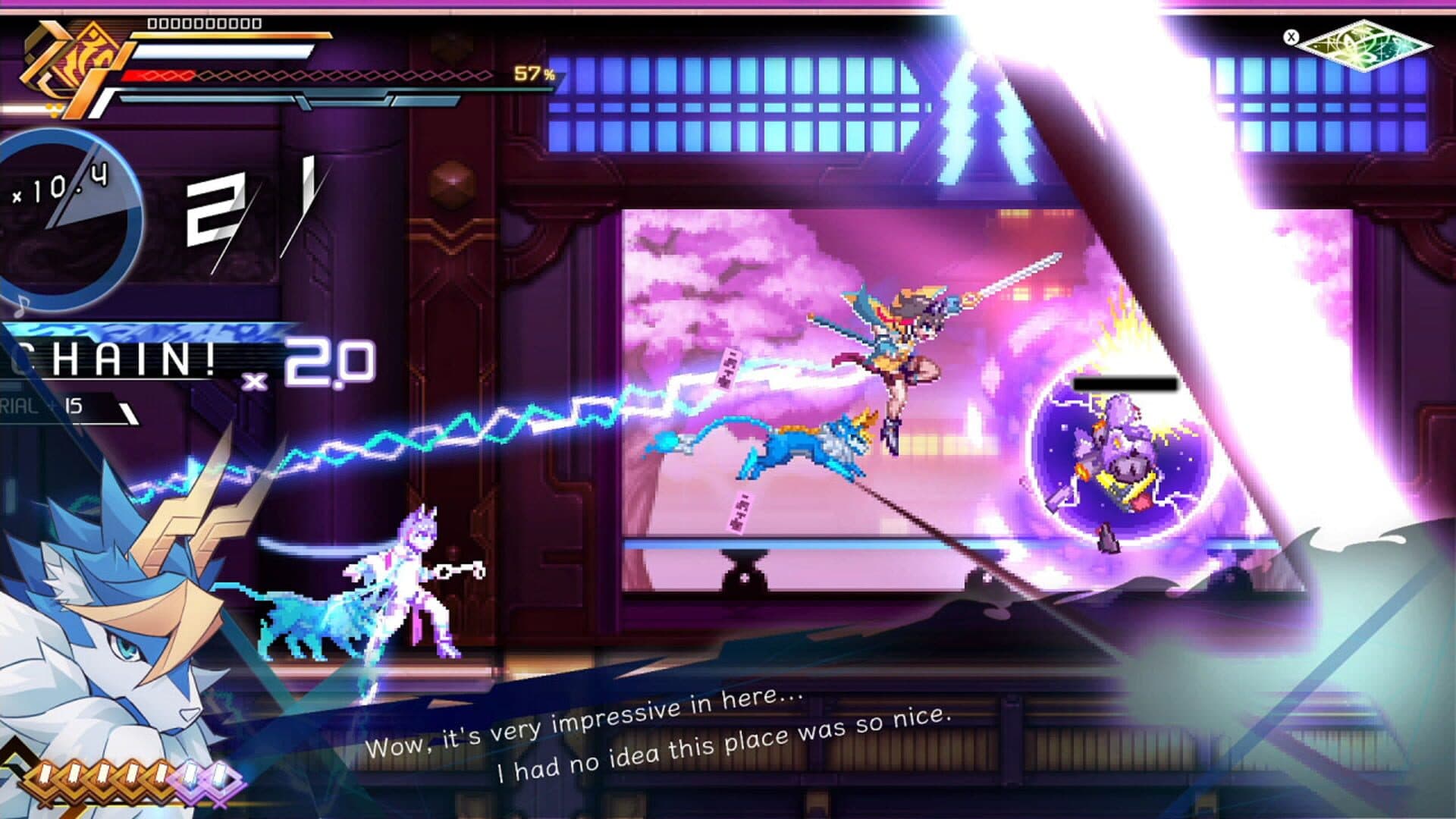 Screenshot for Azure Striker Gunvolt Trilogy Enhanced