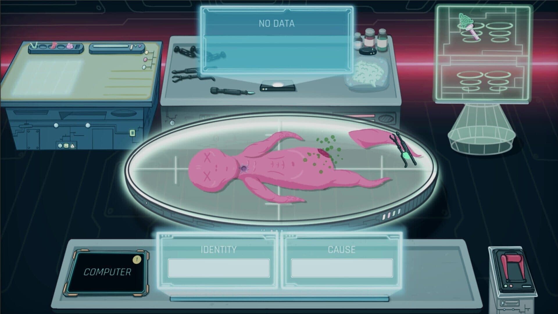 Screenshot for Alien Morgue
