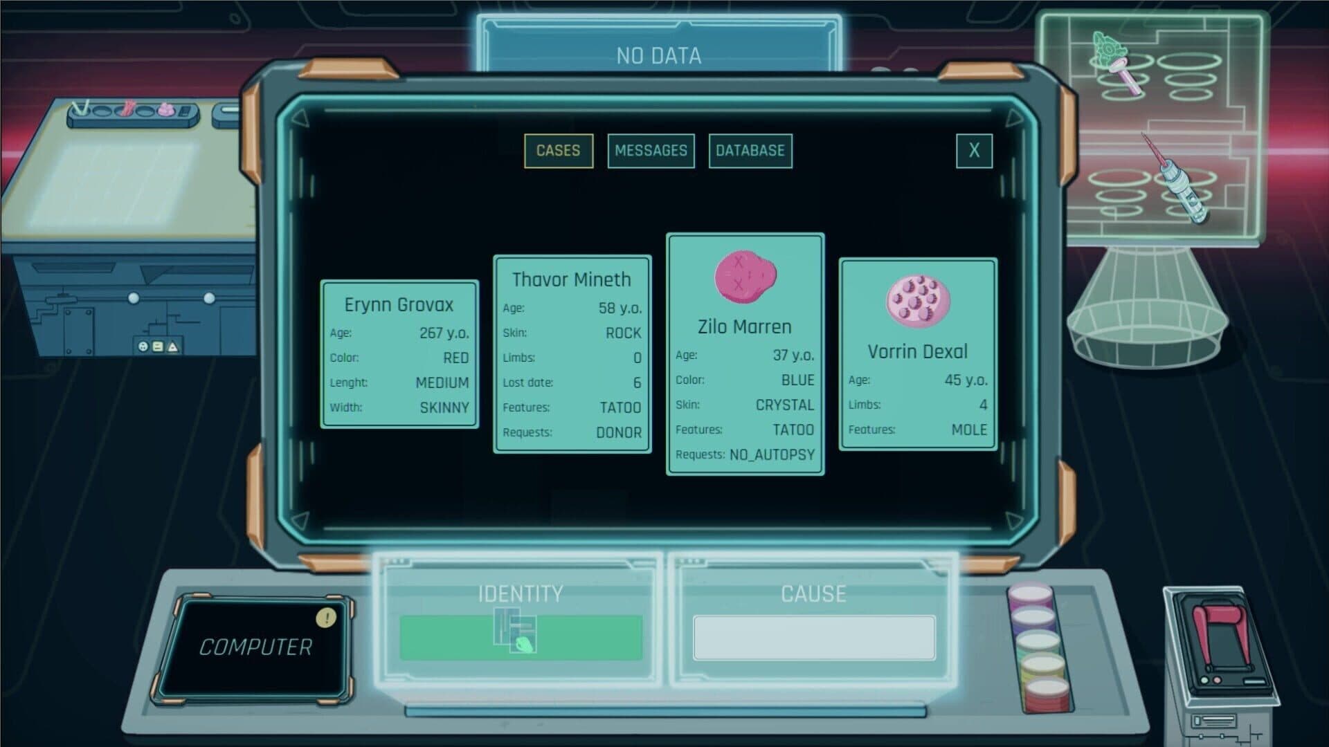 Screenshot for Alien Morgue