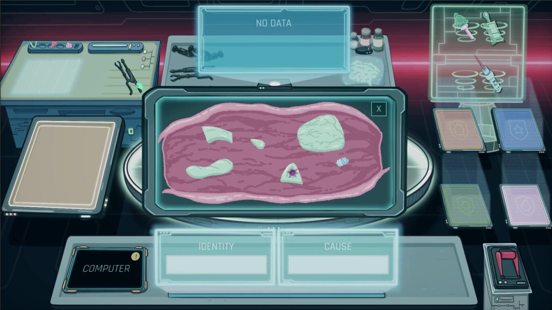 Screenshot for Alien Morgue