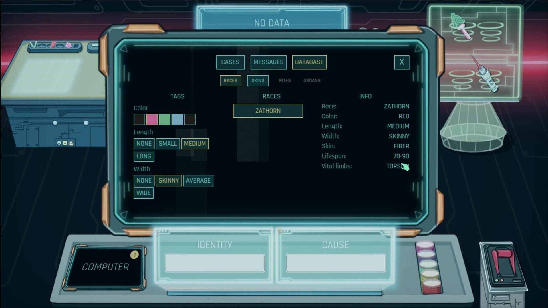 Screenshot for Alien Morgue