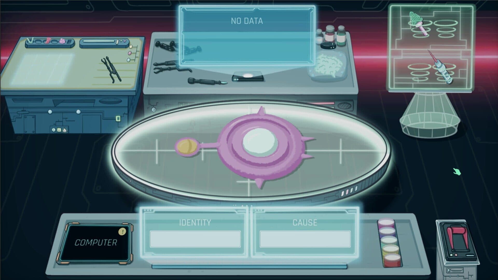 Screenshot for Alien Morgue