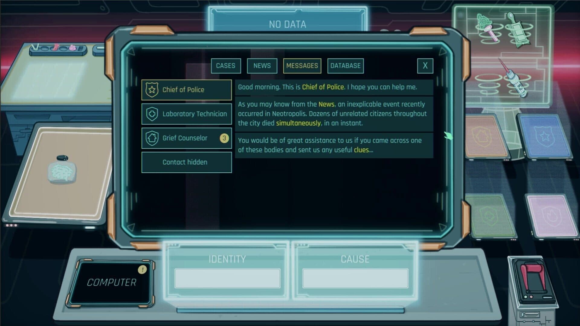 Screenshot for Alien Morgue