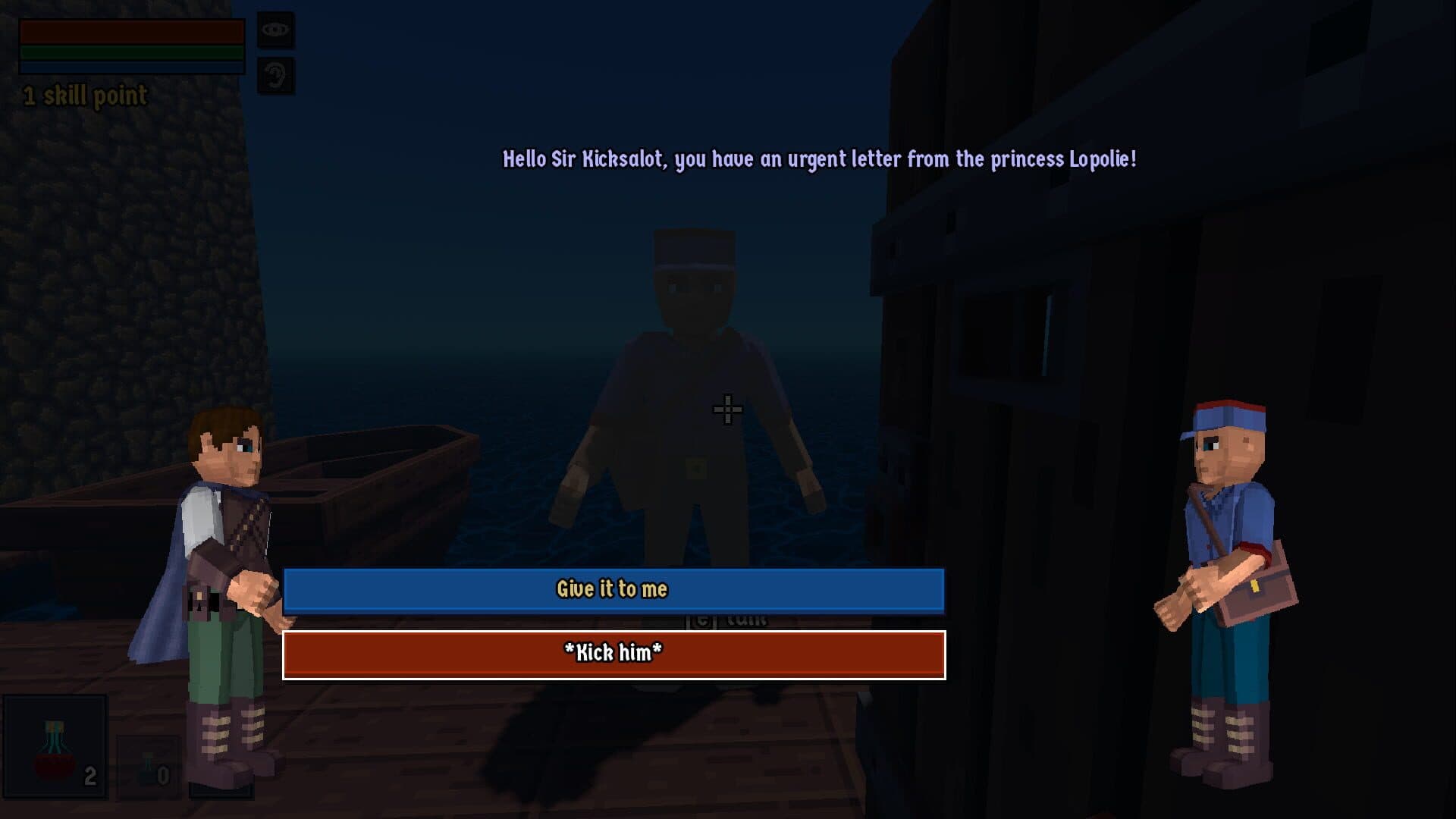 Screenshot for The Adventures of Sir Kicksalot