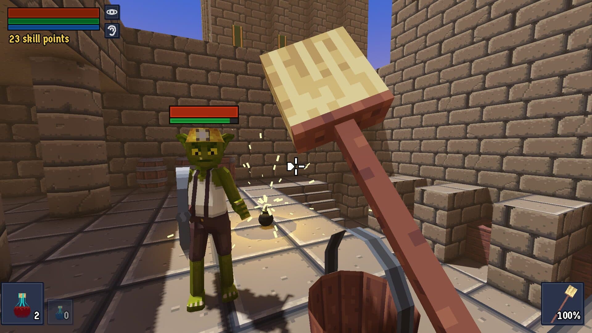Screenshot for The Adventures of Sir Kicksalot