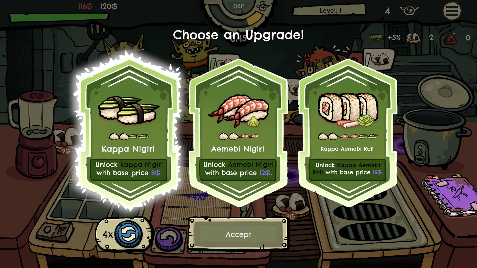 Screenshot for Goblin Sushi