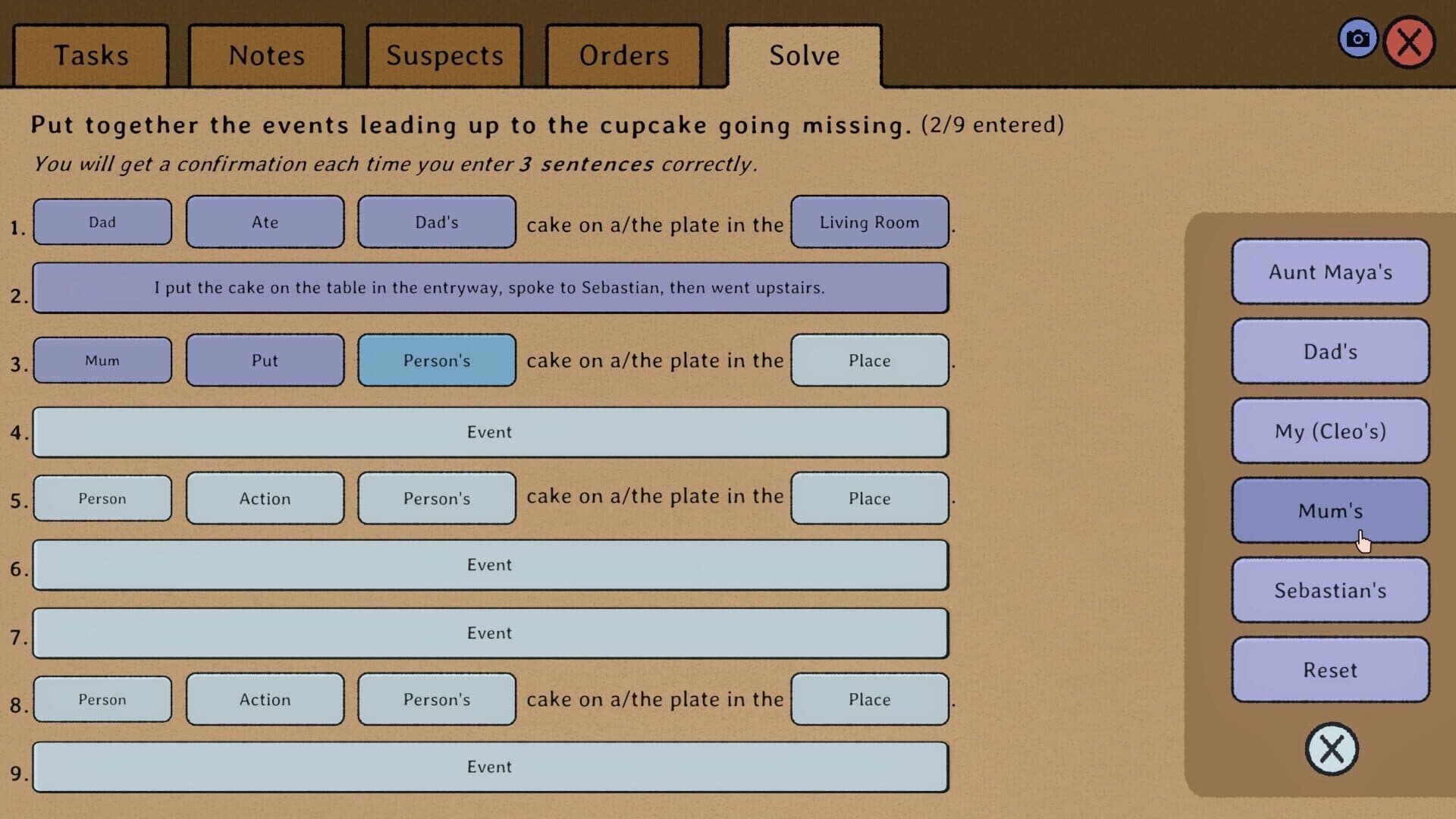 Screenshot for The Detective's Apprentice