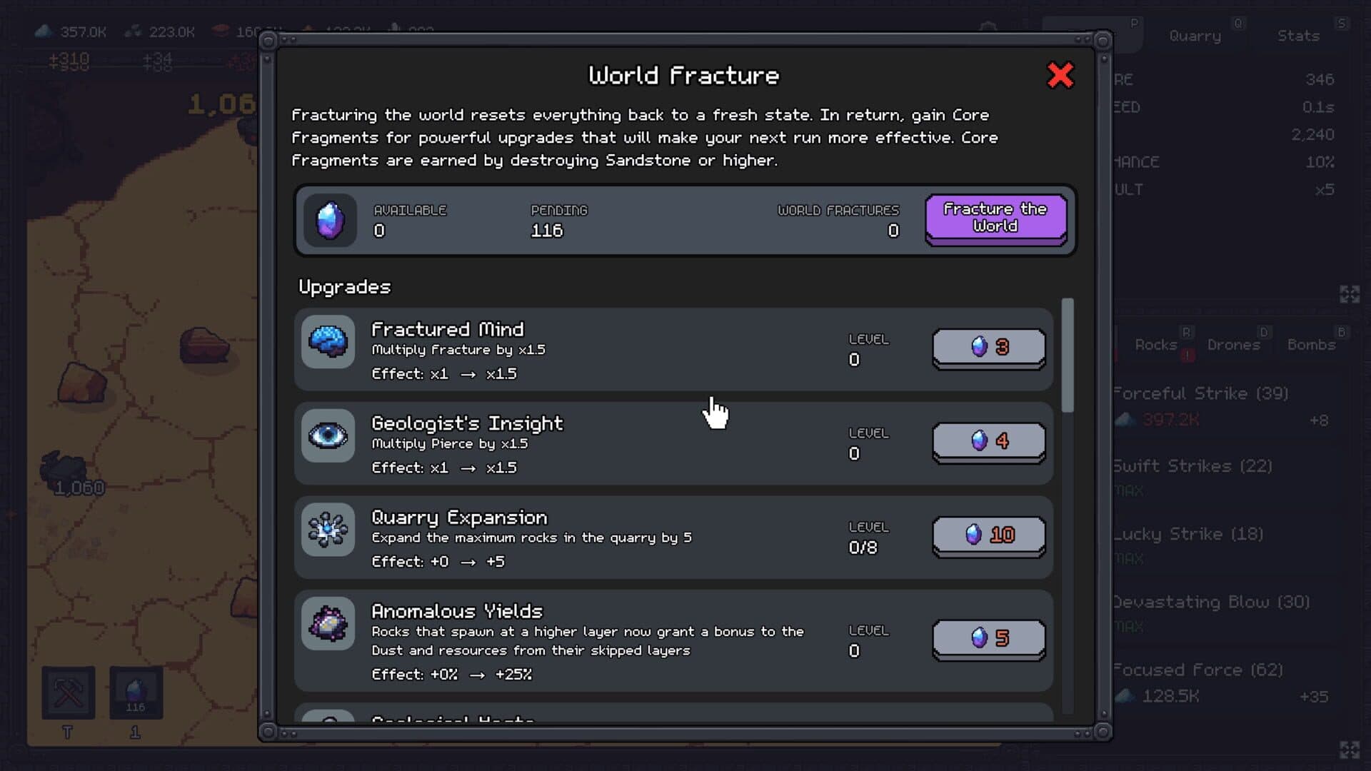 Screenshot for Fracture Field