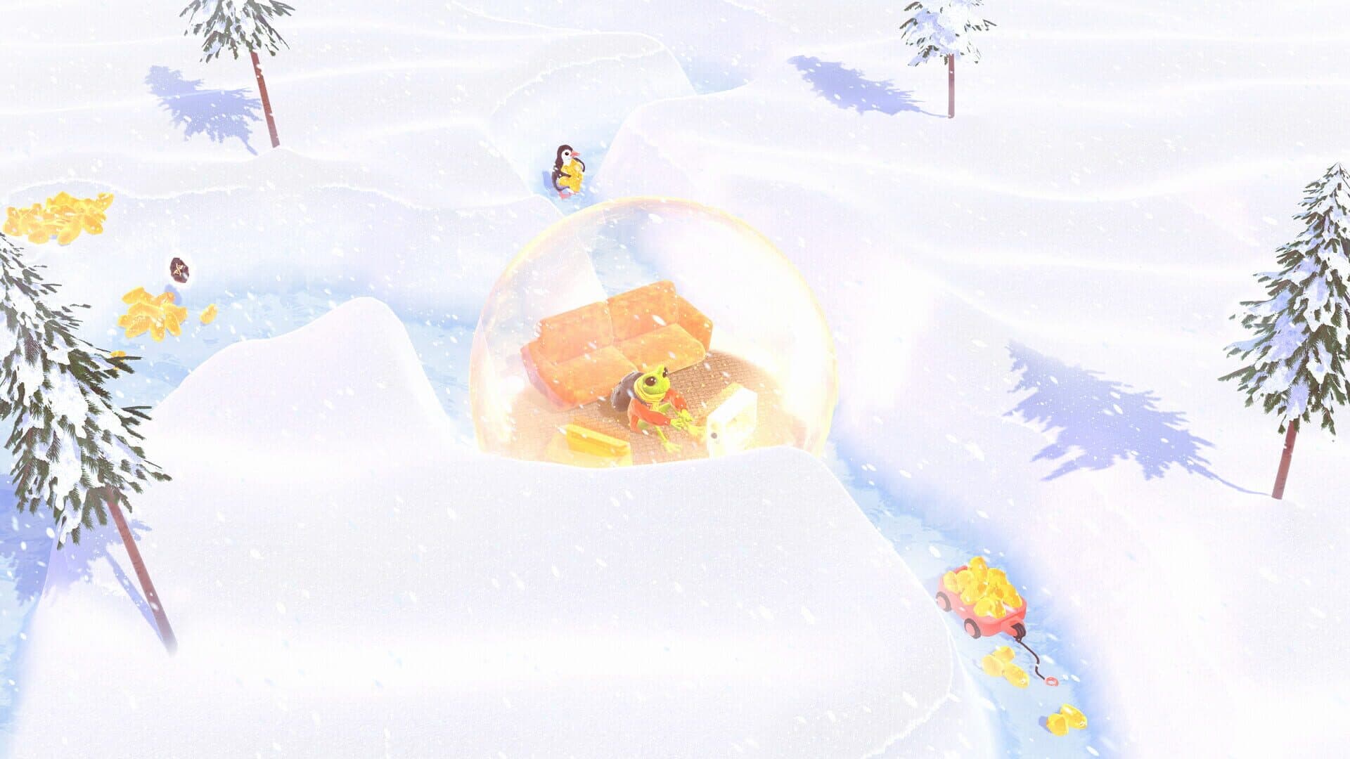 Screenshot for Froggy Hates Snow