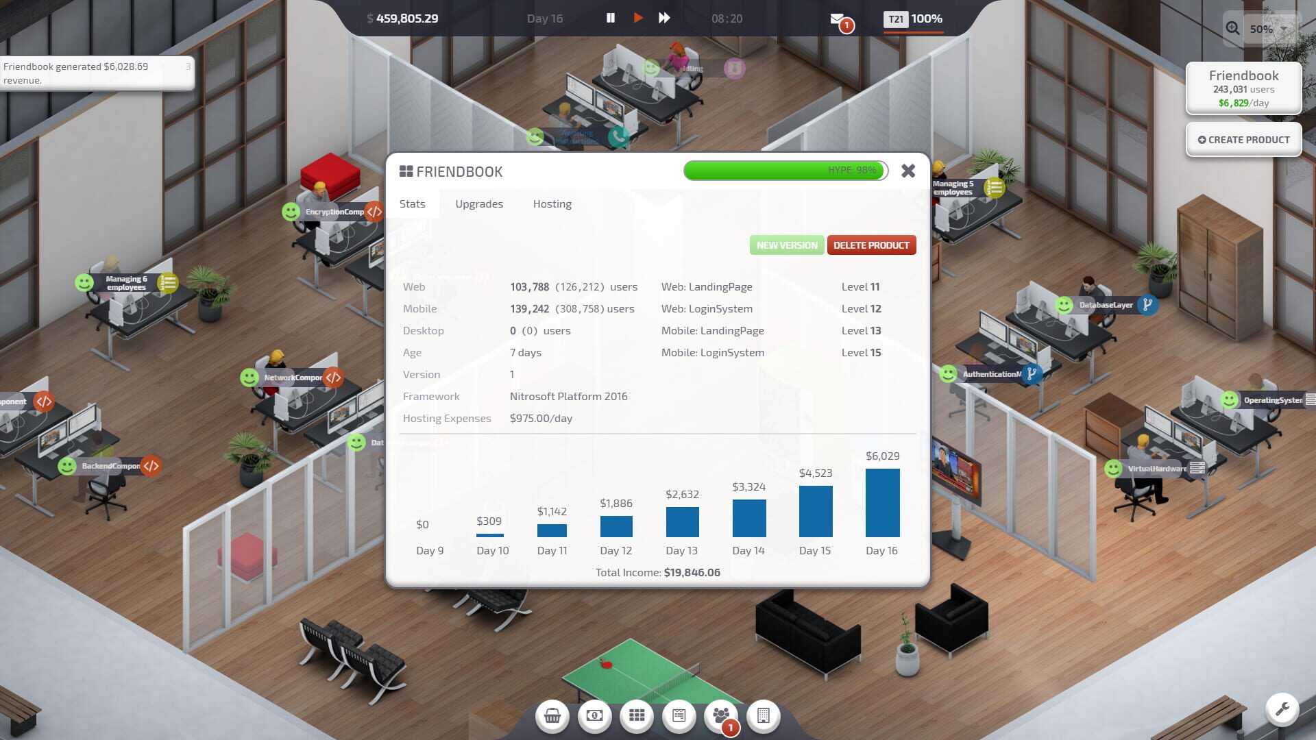 Screenshot for Startup Company