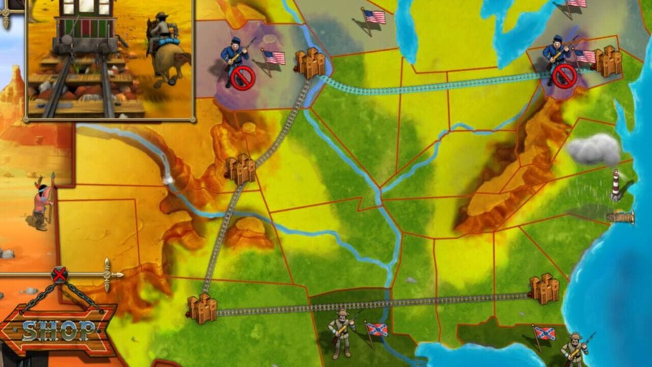 Screenshot for The Bluecoats: North vs. South
