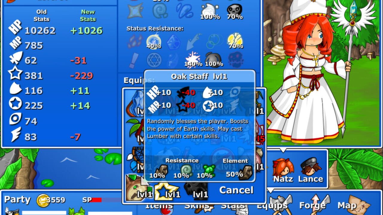 Screenshot for Epic Battle Fantasy 4