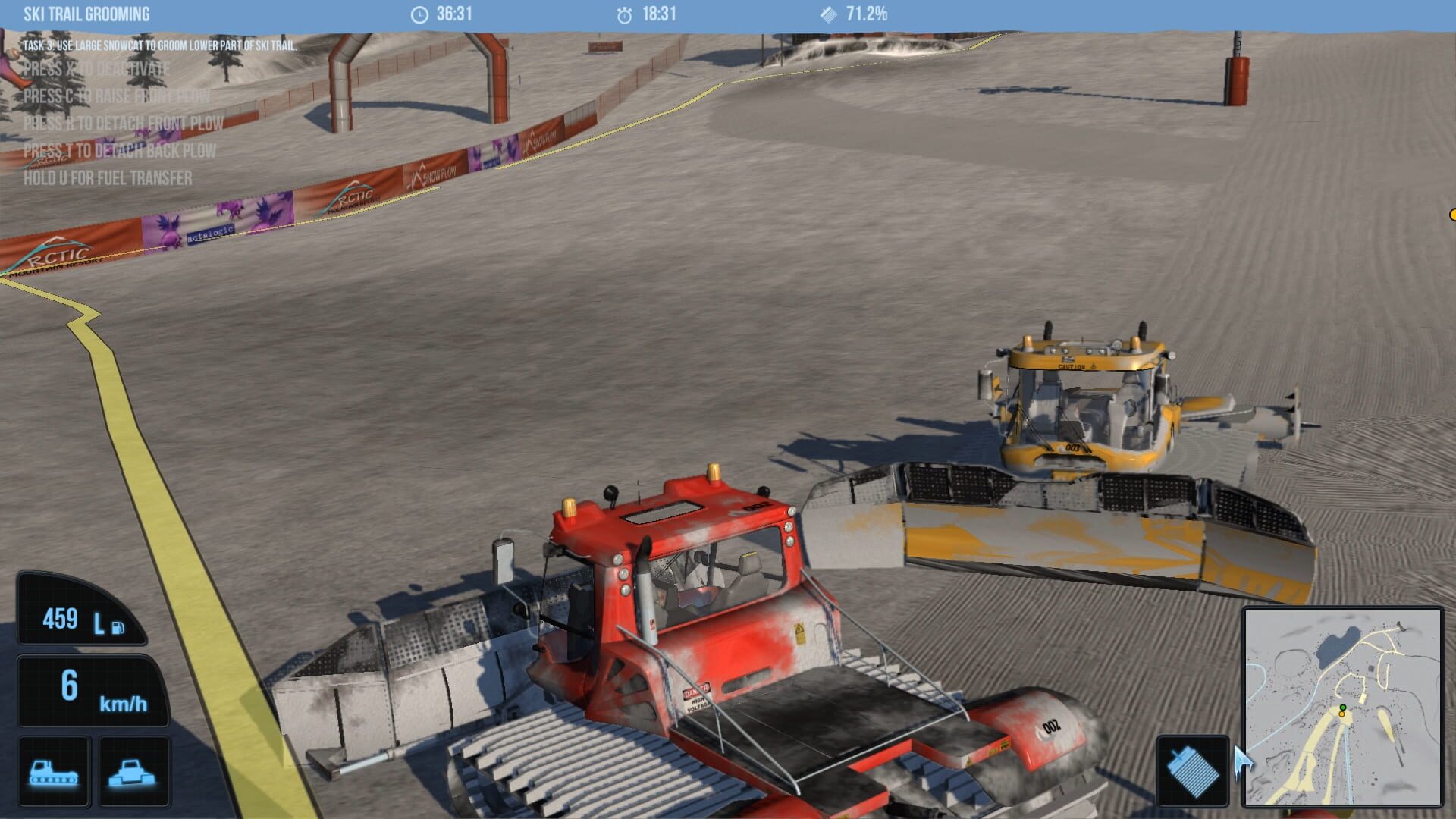 Screenshot for Snowcat Simulator