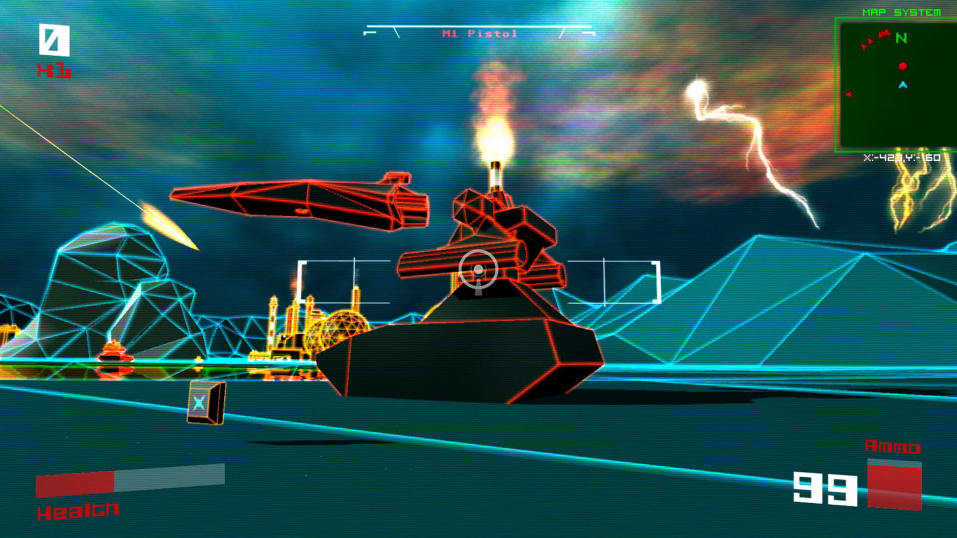 Screenshot for Vektor Wars