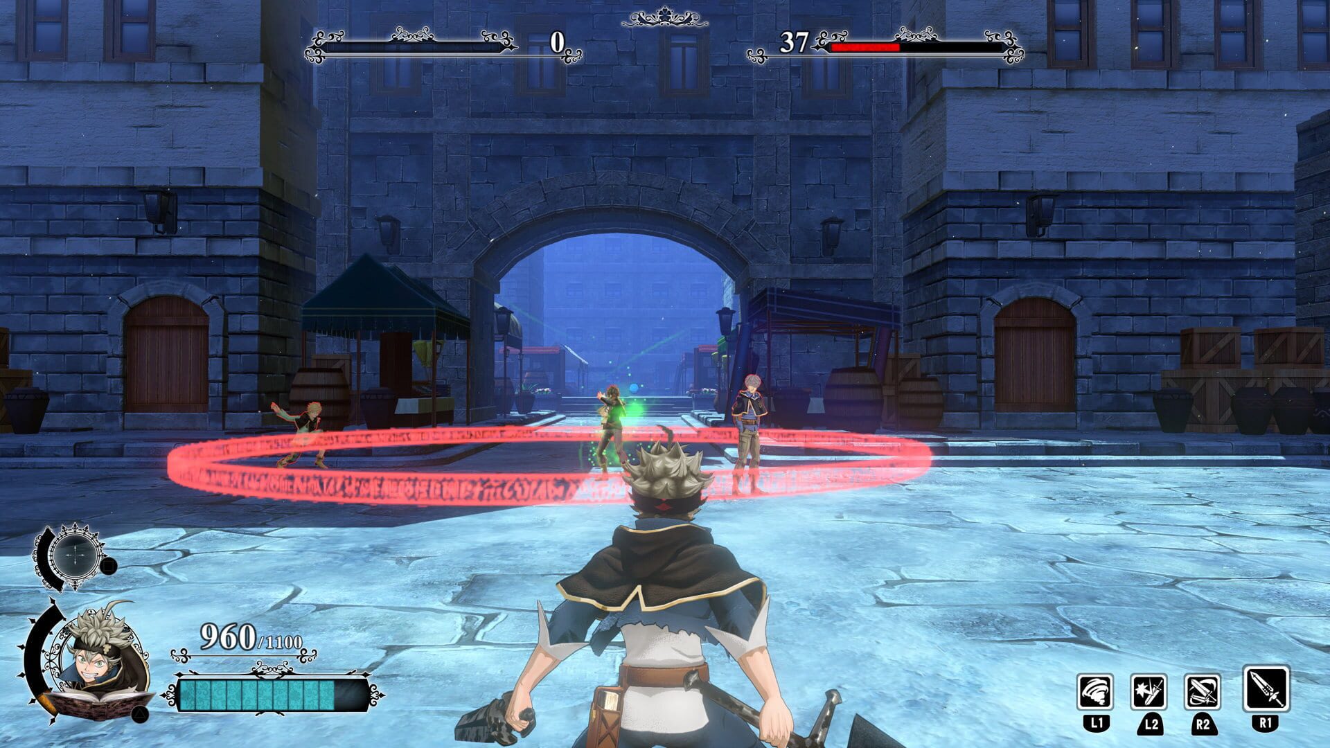 Screenshot for Black Clover: Quartet Knights