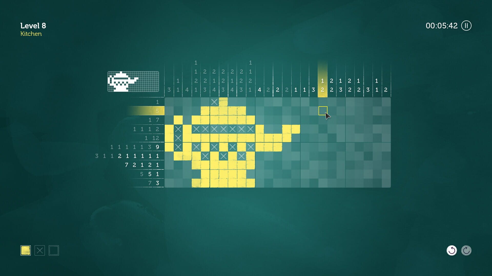 Screenshot for Nonogram - The Greatest Painter