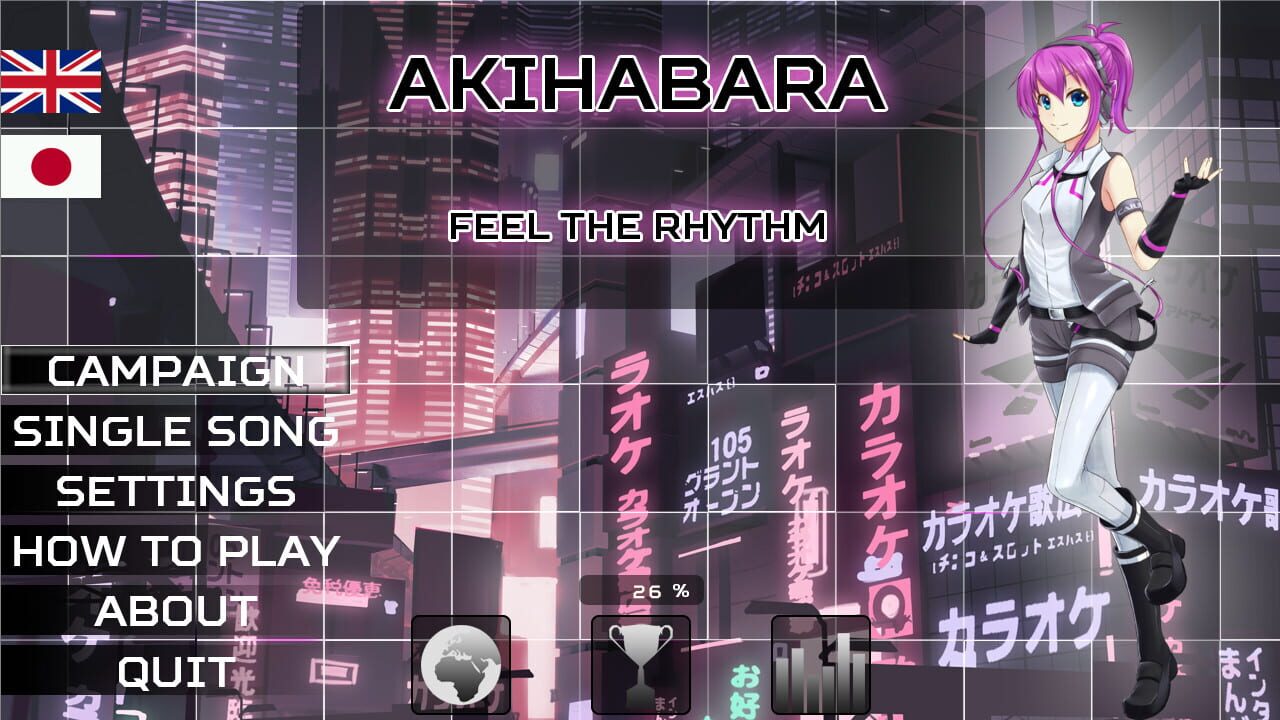 Screenshot for Akihabara: Feel the Rhythm