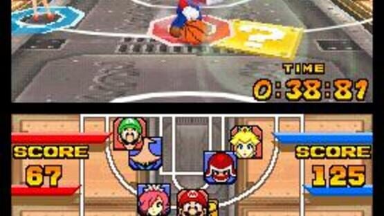 Screenshot for Mario Hoops 3-on-3