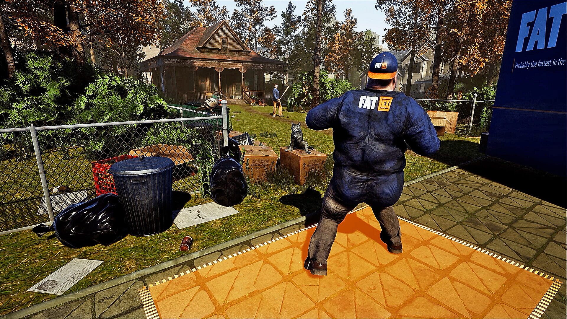 Screenshot for Fat[EX] Courier Simulator