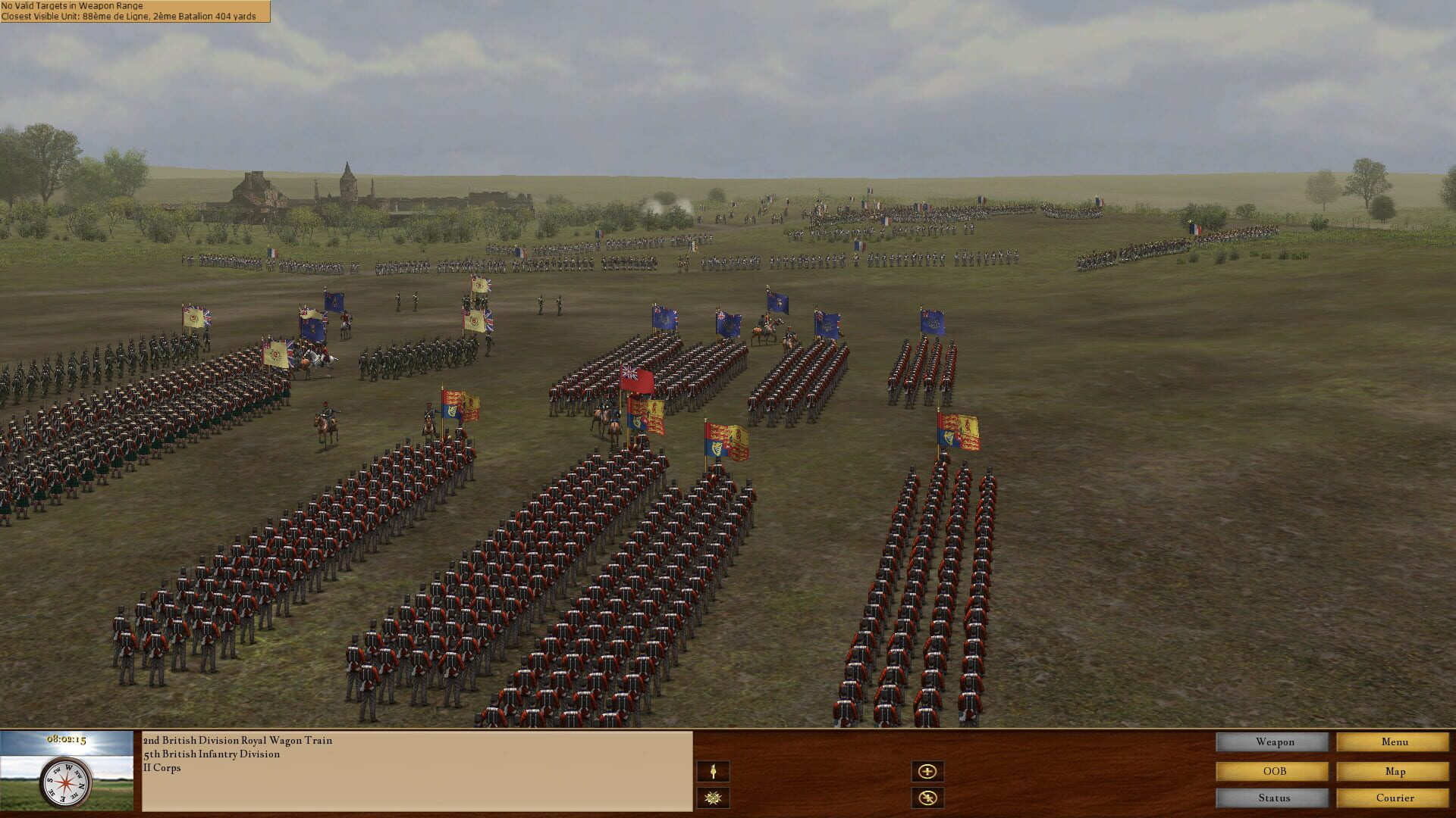 Screenshot for Scourge of War: Waterloo