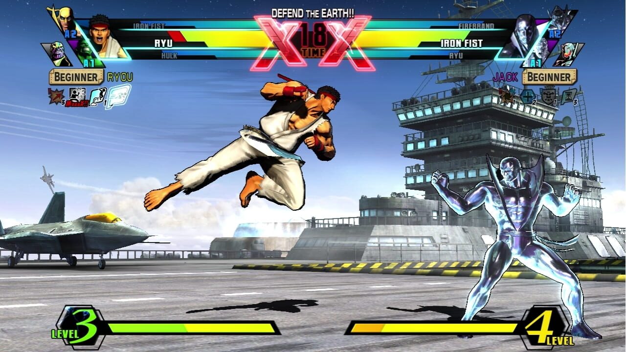 Screenshot for Ultimate Marvel vs. Capcom 3