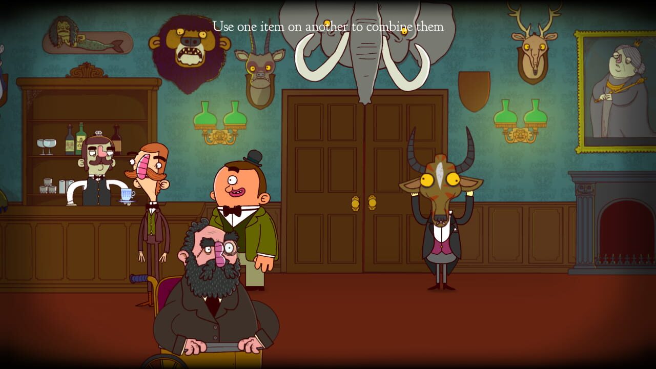Screenshot for The Adventures of Bertram Fiddle: Episode 1 - A Dreadly Business