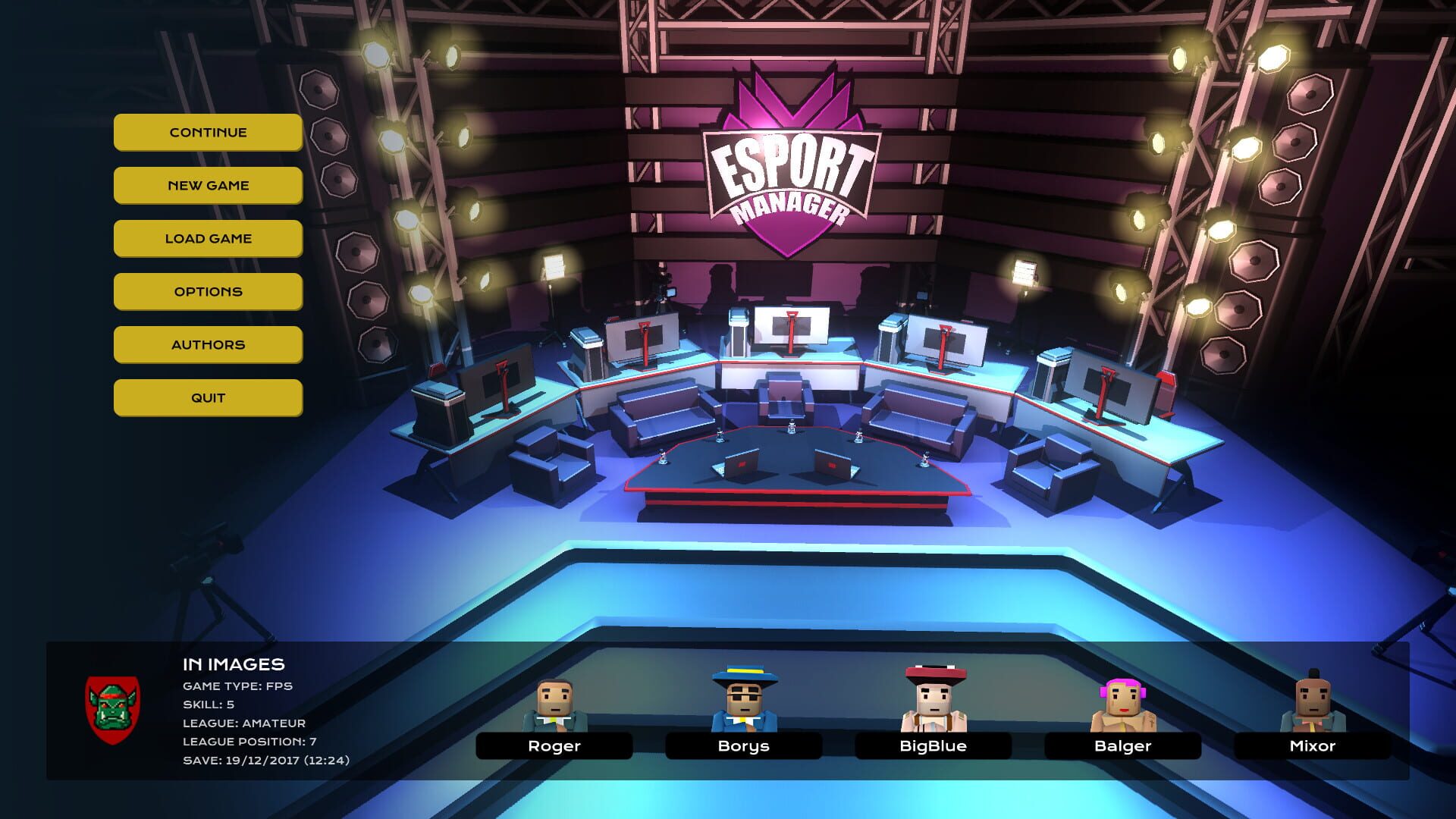 Screenshot for ESport Manager