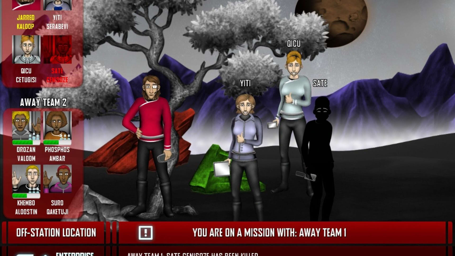 Screenshot for Redshirt