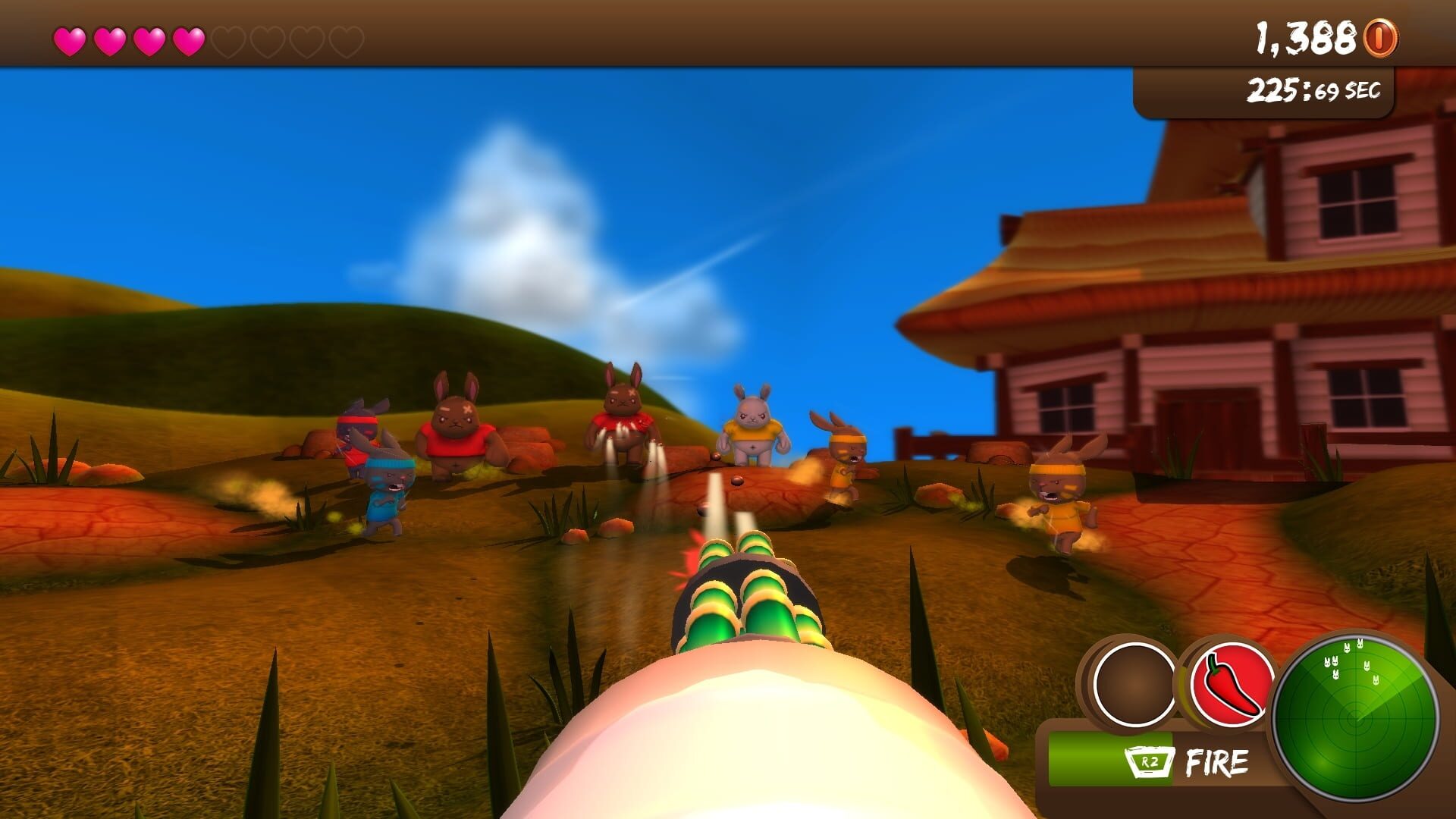 Screenshot for Blast 'Em Bunnies