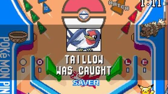 Screenshot for Pokémon Pinball: Ruby & Sapphire