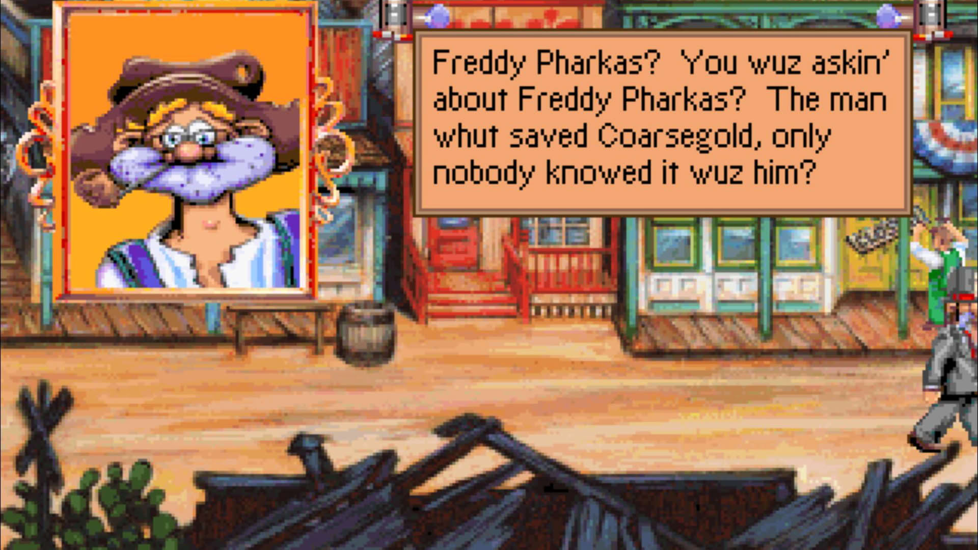 Screenshot for Freddy Pharkas: Frontier Pharmacist