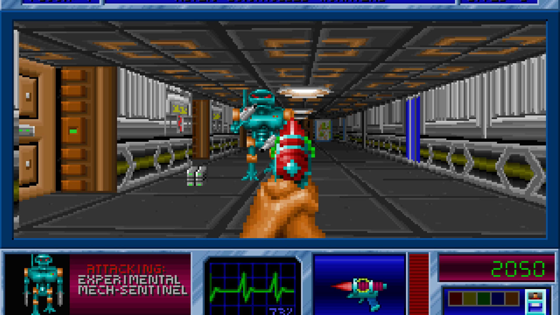 Screenshot for Blake Stone: Aliens of Gold