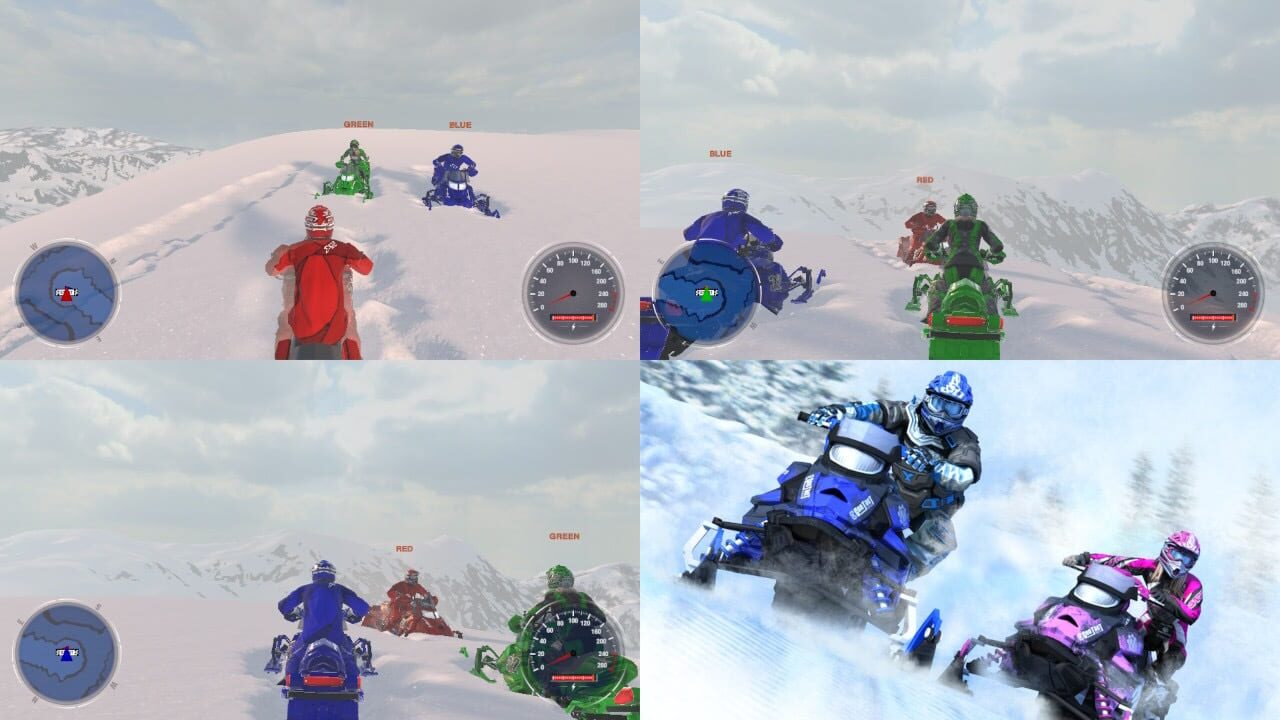 Screenshot for Snow Moto Racing Freedom