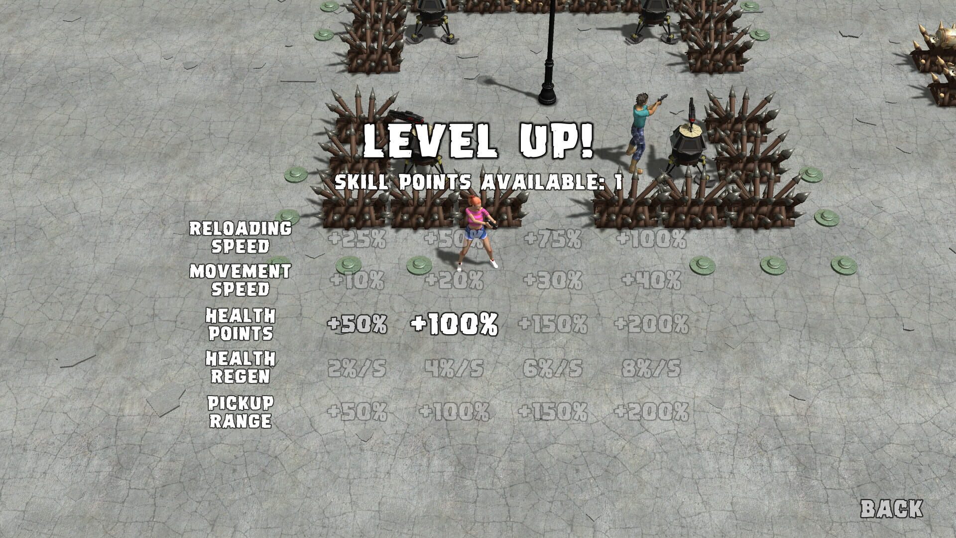 Screenshot for Yet Another Zombie Defense HD