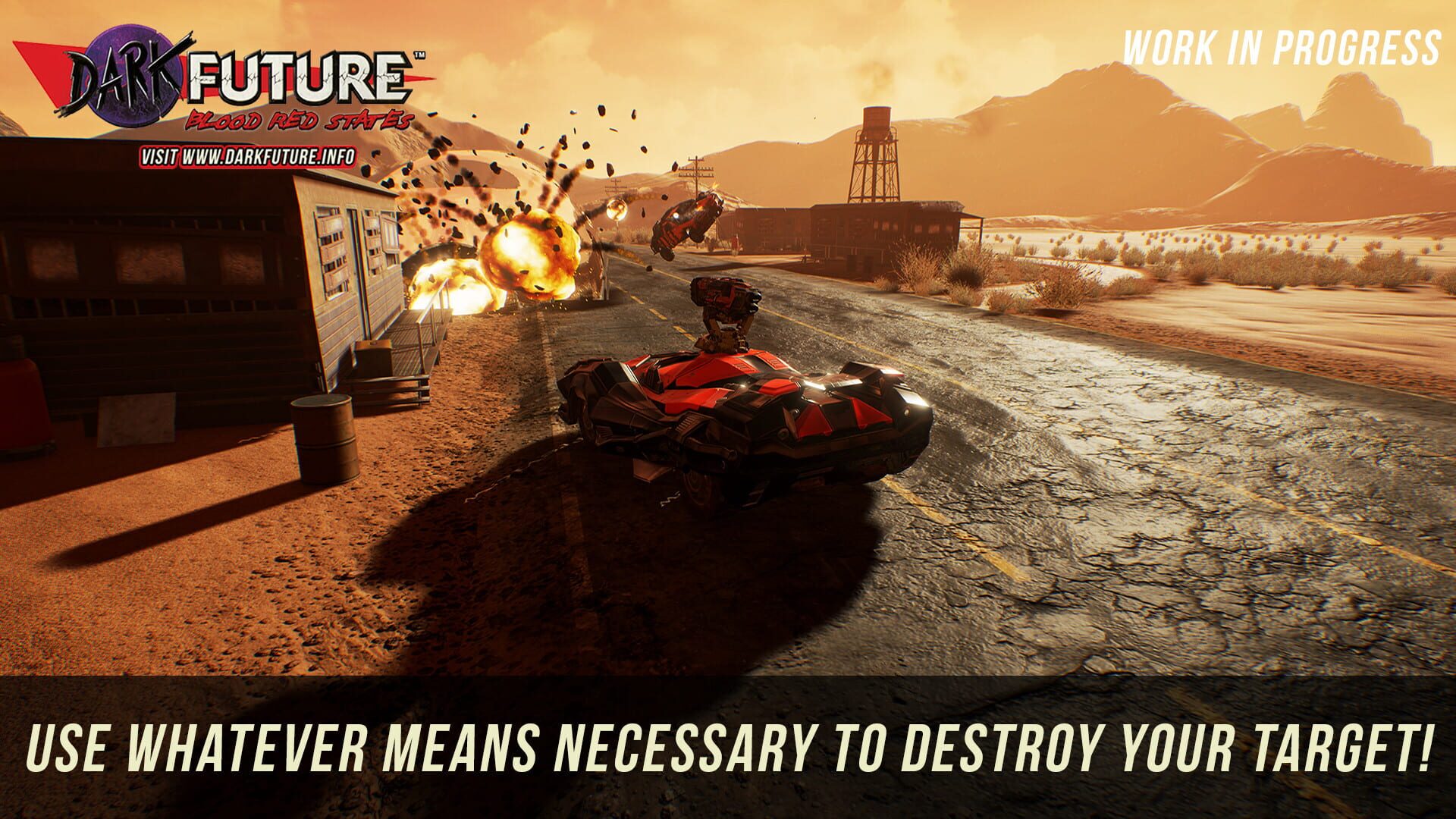Screenshot for Dark Future: Blood Red States
