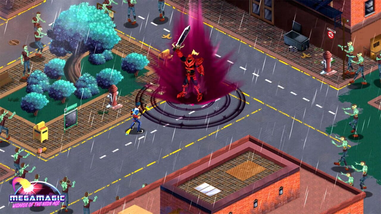 Screenshot for Megamagic: Wizards of the Neon Age