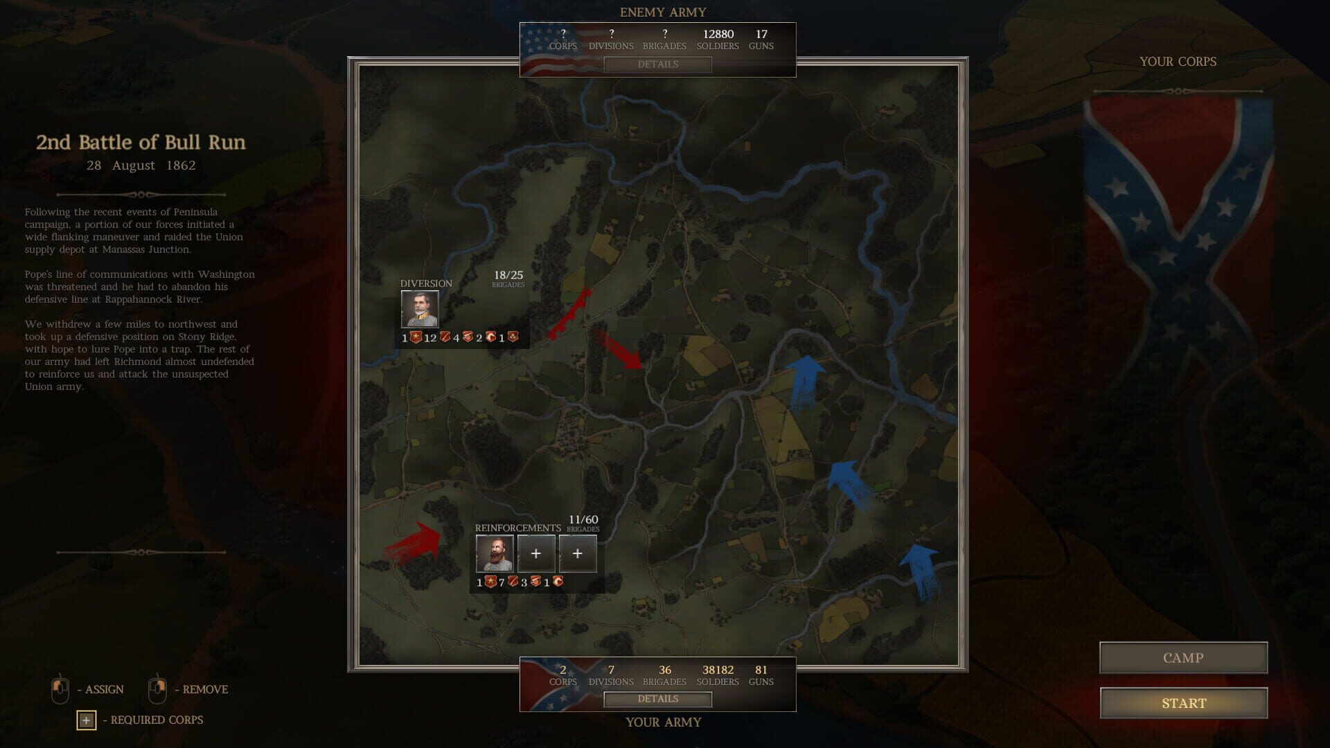 Screenshot for Ultimate General: Civil War