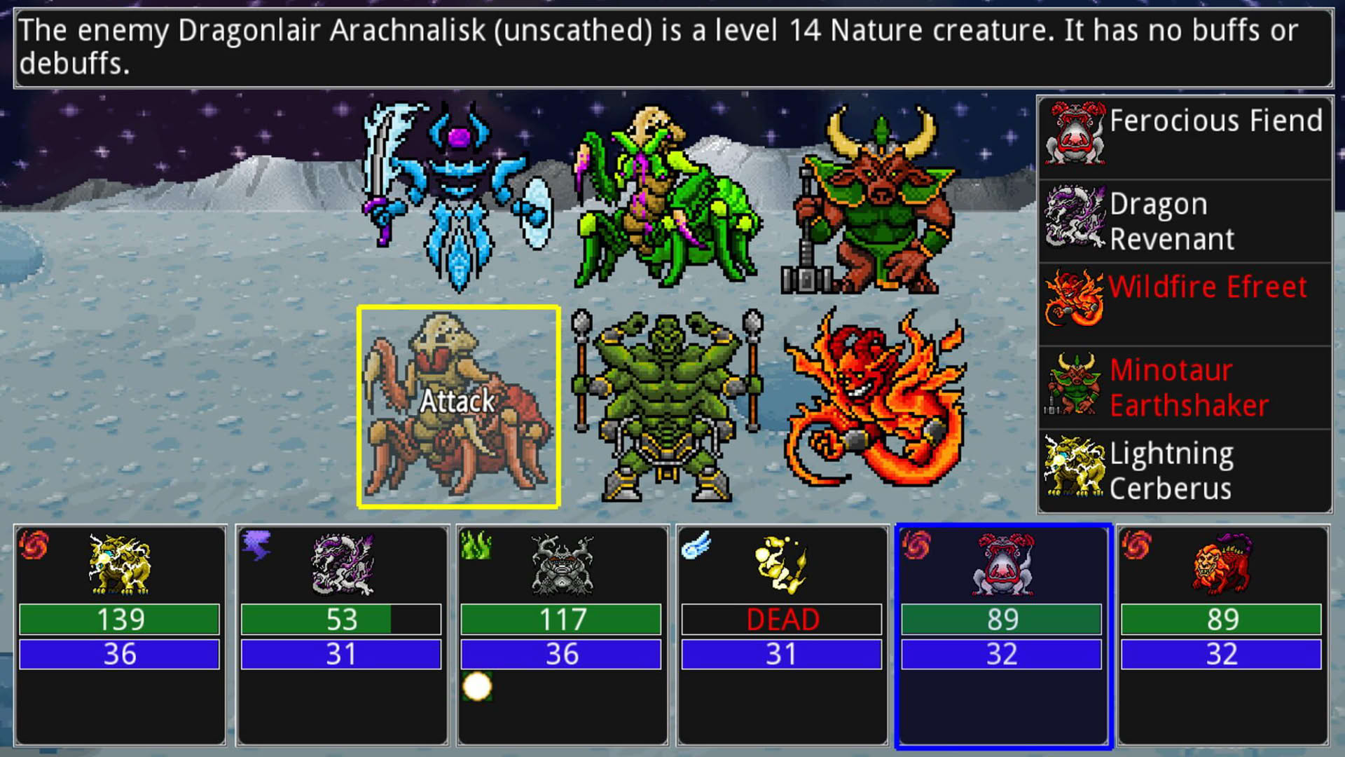 Screenshot for Siralim 2