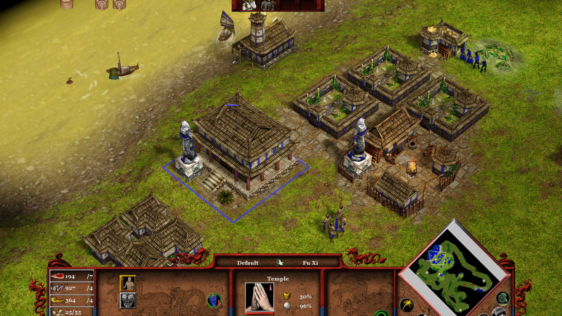 Screenshot for Age of Mythology: Tale of the Dragon